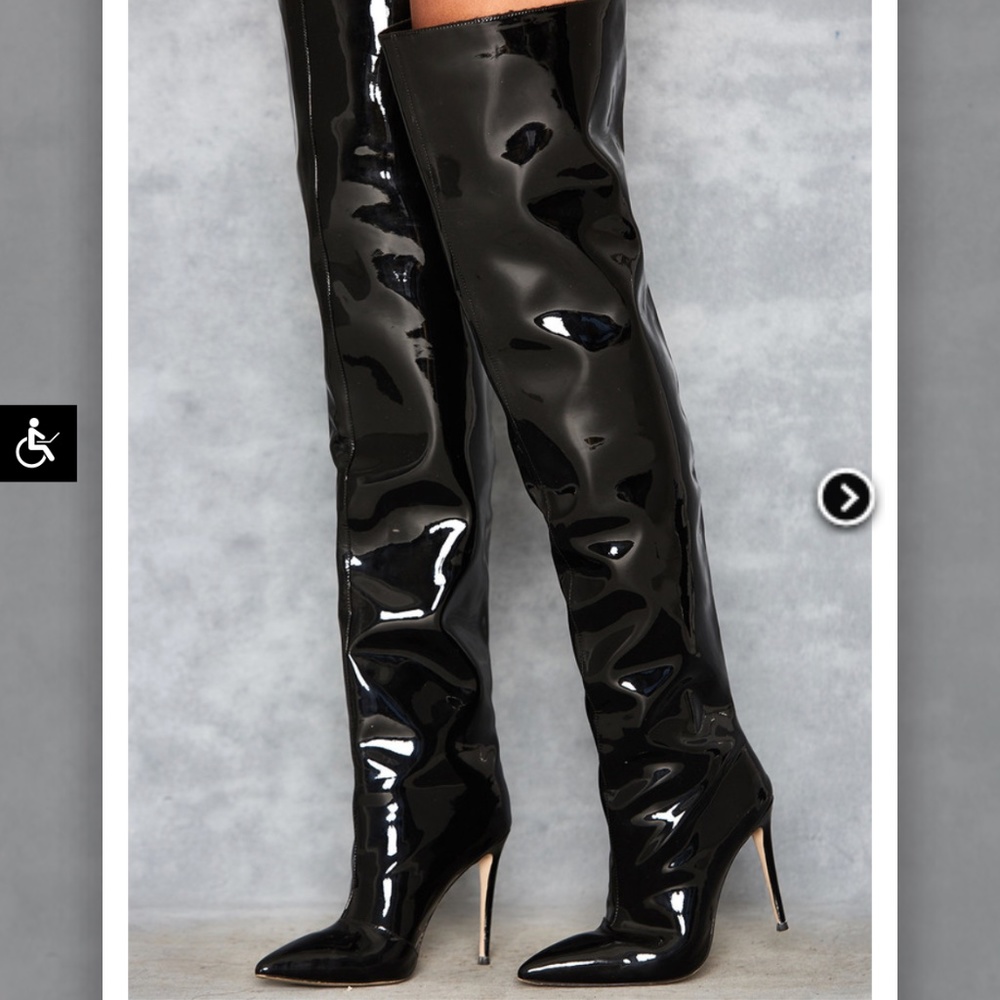 House of CB thigh high boot